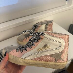 Golden Goose Slide Sneaker Pink